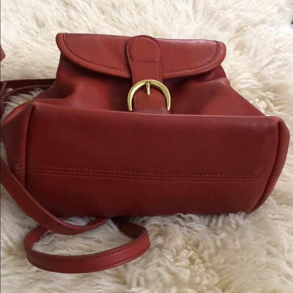 SOLD - Vintage Coach Bantam Mini Backpack - Picture 7 of 16